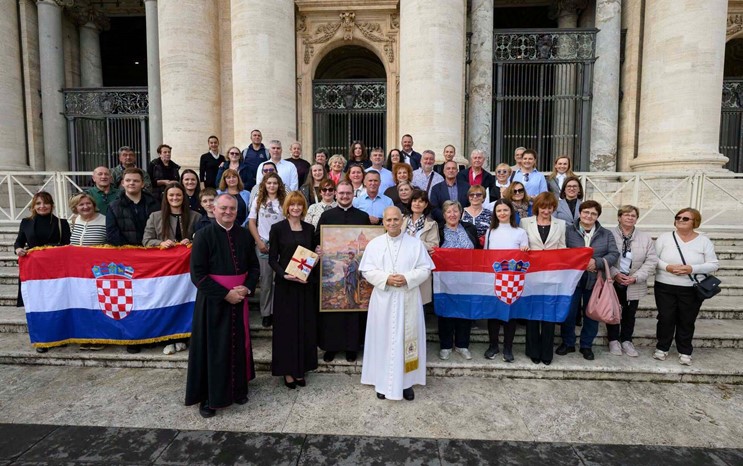 Josipovi hodočasnici iz Karlovca zahvalili papi Lavu XIV. za dar manje bazilike svetog Josipa